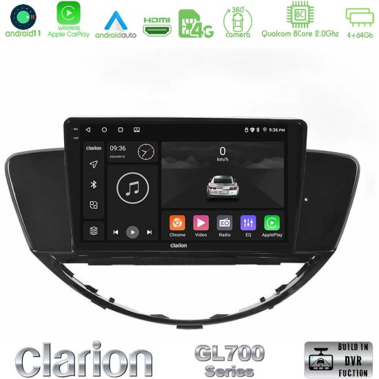 Clarion GL700 Series 8Core Android13 4+64GB Subaru Tribeca 2007-2014 Navigation Multimedia Tablet 9" Με Carplay & Android Auto Clarion GL700 Series 8Core Android13 4+64GB Subaru Tribeca 2007-2014 Navigation Multimedia Tablet 9" Με Carplay & Android Auto