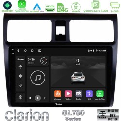 Clarion GL700 Series 8Core Android13 4+64GB Suzuki Swift 2005-2010 Navigation Multimedia Tablet 10" Με Carplay & Android Auto