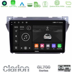 Clarion GL700 Series Suzuki Alto & Nissan Pixo 8Core Android13 4+64GB Navigation Multimedia Tablet 9" Με Carplay & Android Auto