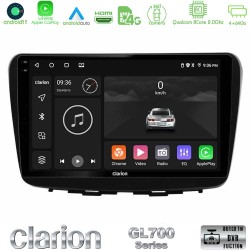 Clarion GL700 Series 8Core Android13 4+64GB Suzuki Baleno 2016-2021 Navigation Multimedia Tablet 9" Με Carplay & Android Auto