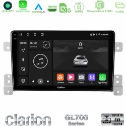 Clarion GL700 Series 8Core Android13 4+64GB Suzuki Grand Vitara Navigation Multimedia Tablet 9" Με Carplay & Android Auto