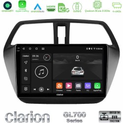 Clarion GL700 Series 8Core Android13 4+64GB Suzuki SX4 S-Cross Navigation Multimedia Tablet 9" Με Carplay & Android Auto