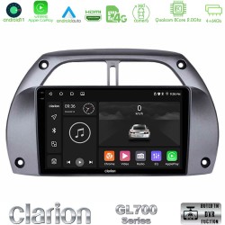 Clarion GL700 Series 8Core Android13 4+64GB Toyota RAV4 2001 - 2006 Navigation Multimedia Tablet 9" Με Carplay & Android Auto
