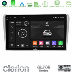Clarion GL700 Series 8Core Android13 4+64GB Toyota Avensis T25 02/2003–2008 Navigation Multimedia Tablet 9" Με Carplay & Android Auto