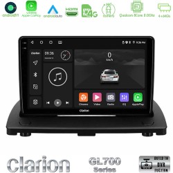 Clarion GL700 Series 8Core Android13 4+64GB Volvo XC90 2006-2014 Navigation Multimedia Tablet 9" Με Carplay & Android Auto