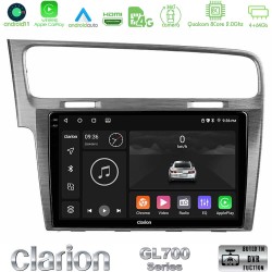Clarion GL700 Series 8Core Android13 4+64GB VW GOLF 7 Navigation Multimedia Tablet 10" Με Carplay & Android Auto