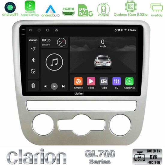 Clarion GL700 Series 8Core Android13 4+64GB VW Scirocco 2008 – 2014 Navigation Multimedia Tablet 9" Με Carplay & Android Auto Clarion GL700 Series 8Core Android13 4+64GB VW Scirocco 2008 – 2014 Navigation Multimedia Tablet 9" Με Carplay & Android Auto