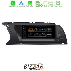 Bizzar OEM AUDI A4 (B8) 2013-2015 (με MMI3G) 8.8" Android12 8Core 4+64GB Navigation Multimedia Station Bizzar OEM AUDI A4 (B8) 2013-2015 (με MMI3G) 8.8" Android12 8Core 4+64GB Navigation Multimedia Station