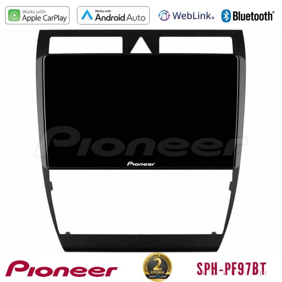 Pioneer SPH-PF97BT Series    Audi A6 (C5) 1997-2004 Multimedia Station 9" (Tablet Style) Με Carplay & Android Auto