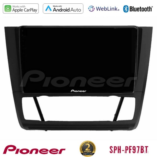 Pioneer SPH-PF97BT Series    BMW 1Series E81/E82/E87/E88 (AUTO A/C) Multimedia Station 9" (Tablet Style) Με Carplay & Android Auto