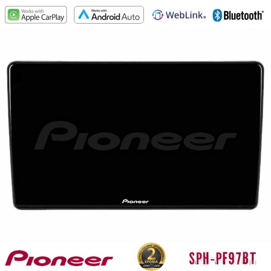 Pioneer SPH-PF97BT Series    Peugeot Partner / Citroën Berlingo 2008-2018 Multimedia Station 9" (Tablet Style) Με Carplay & Android Auto