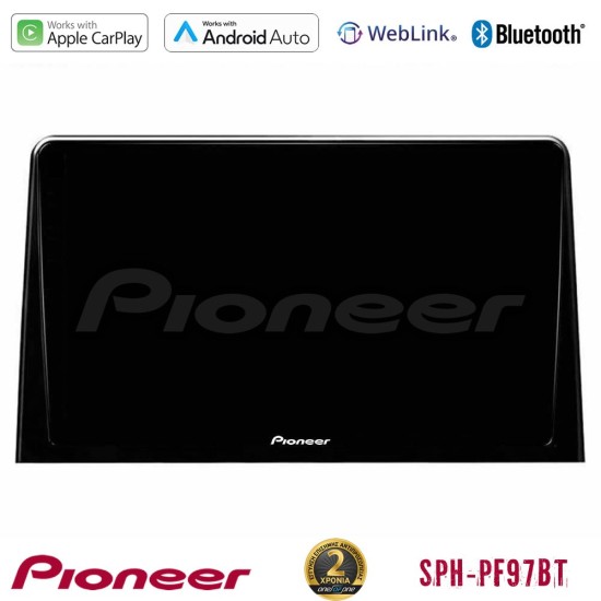 Pioneer SPH-PF97BT Series    Peugeot Partner / Citroën Berlingo 2020-> Multimedia Station 9" (Tablet Style) Με Carplay & Android Auto