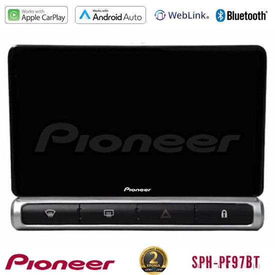 Pioneer SPH-PF97BT Series Citroen C3 2016-> Multimedia Station 9" (Tablet Style) Με Carplay & Android Auto