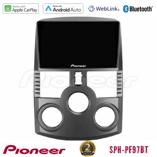 Pioneer SPH-PF97BT Series    Daihatsu Terios Multimedia Station 9" (Tablet Style) Με Carplay & Android Auto