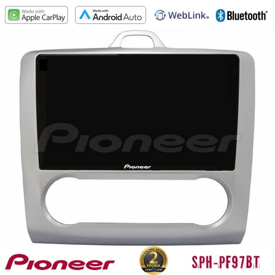 Pioneer SPH-PF97BT Series    Ford Focus Auto AC Multimedia Station 9" (Tablet Style) Με Carplay & Android Auto