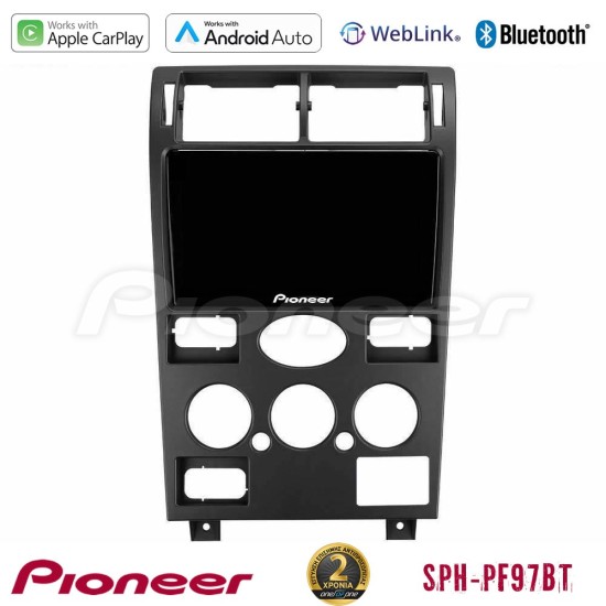 Pioneer SPH-PF97BT Series    Ford Mondeo 2001-2004 Multimedia Station 9" (Tablet Style) Με Carplay & Android Auto