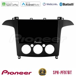 Pioneer SPH-PF97BT Series Ford S-Max 2006-2008 (manual A/C) Multimedia Station 9" (Tablet Style) Με Carplay & Android Auto Pioneer SPH-PF97BT Series Ford S-Max 2006-2008 (manual A/C) Multimedia Station 9" (Tablet Style) Με Carplay & Android Auto