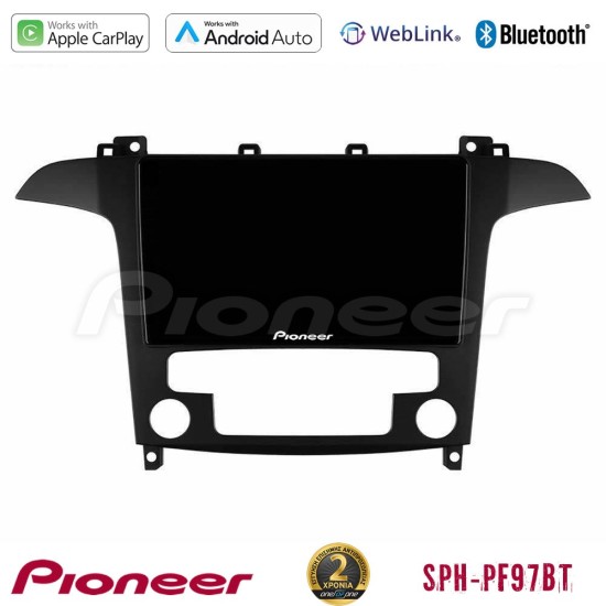 Pioneer SPH-PF97BT Series    Ford S-Max 2006-2012 Multimedia Station 9" (Tablet Style) Με Carplay & Android Auto