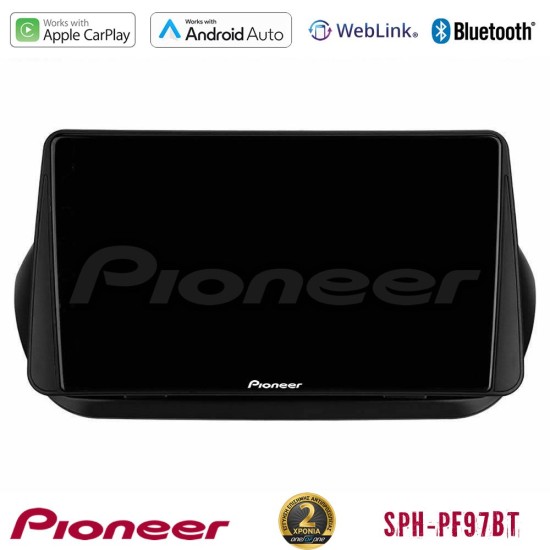 Pioneer SPH-PF97BT Series    Fiat Fiorino/Citroen Nemo/Peugeot Bipper Multimedia Station 9" (Tablet Style) Με Carplay & Android Auto