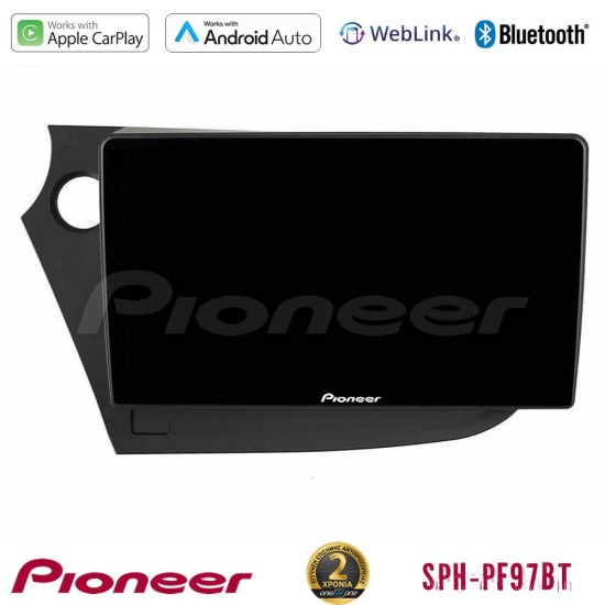 Pioneer SPH-PF97BT Series    Honda Insight 2009-2015 Multimedia Station 9" (Tablet Style) Με Carplay & Android Auto