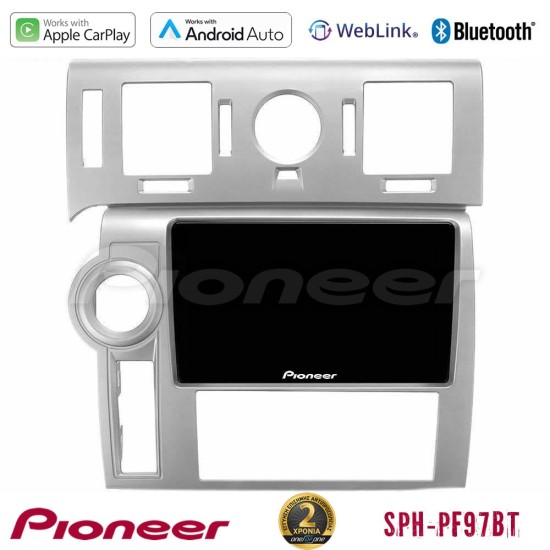 Pioneer SPH-PF97BT Series    Hummer H2 2008-2009 Multimedia Station 9" (Tablet Style) Με Carplay & Android Auto