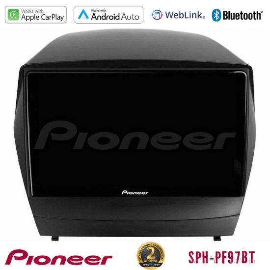 Pioneer SPH-PF97BT Series    Hyundai IX35 Auto A/C Multimedia Station 9" (Tablet Style) Με Carplay & Android Auto