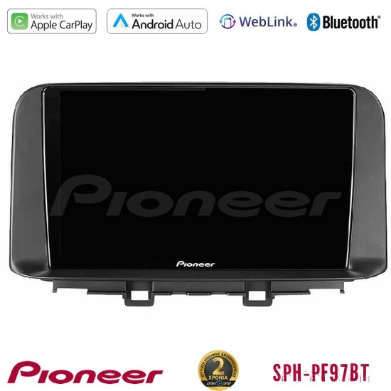 Pioneer SPH-PF97BT Series    Hyundai Kona 2018-2023 Multimedia Station 9" (Tablet Style) Με Carplay & Android Auto