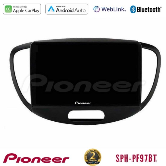 Pioneer SPH-PF97BT Series    Hyundai i10 2008-2014 Multimedia Station 9" (Tablet Style) Με Carplay & Android Auto