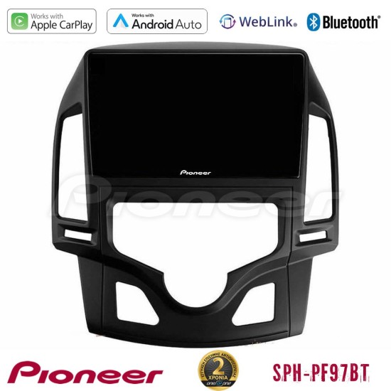 Pioneer SPH-PF97BT Series    Hyundai i30 2007-2012 Auto A/C Multimedia Station 9" (Tablet Style) Με Carplay & Android Auto