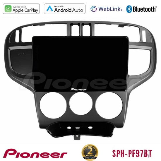 Pioneer SPH-PF97BT Series    Hyundai Matrix 2001-2010 Multimedia Station 9" (Tablet Style) Με Carplay & Android Auto