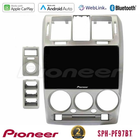 Pioneer SPH-PF97BT Series Hyundai Getz 2002-2009    Multimedia Station 9" (Tablet Style) Με Carplay & Android Auto