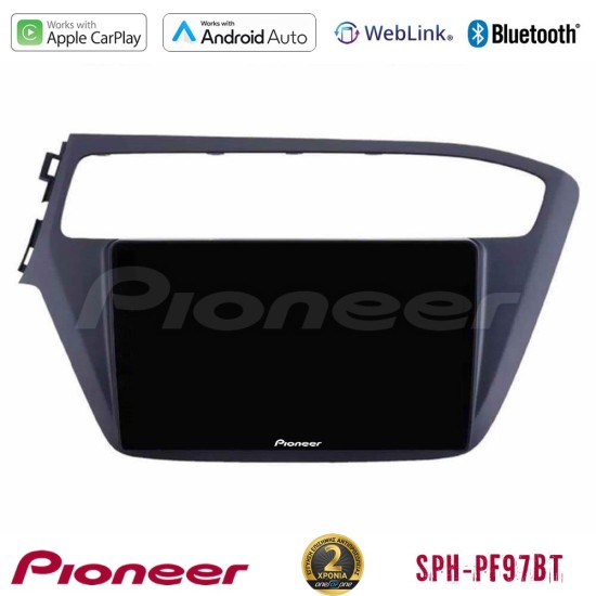 Pioneer SPH-PF97BT Series    Hyundai i20 2018-2020 Multimedia Station 9" (Tablet Style) Με Carplay & Android Auto