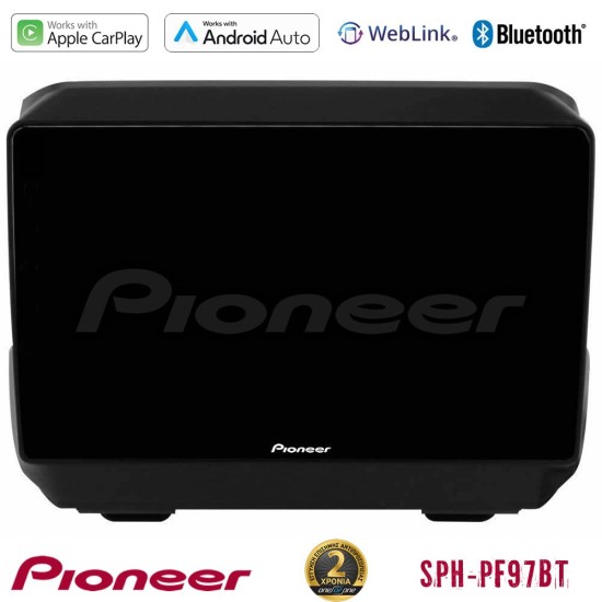 Pioneer SPH-PF97BT Series    Jeep Wrangler 2018-> Multimedia Station 9" (Tablet Style) Με Carplay & Android Auto