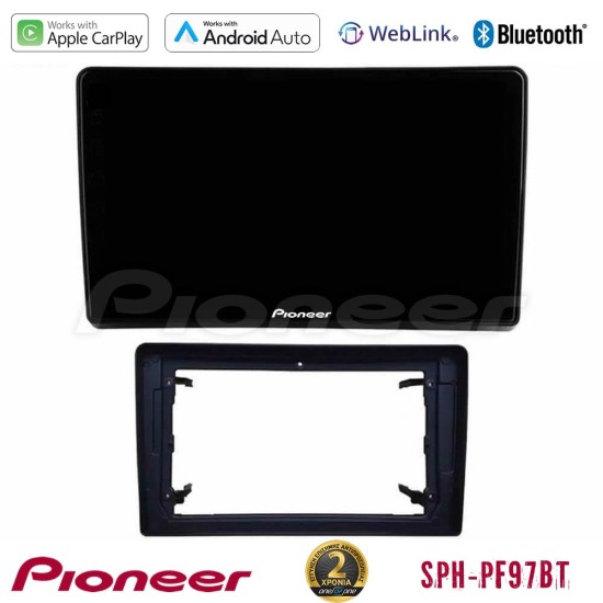 Pioneer SPH-PF97BT Series    Chrysler / Dodge / Jeep Multimedia Station 9" (Tablet Style) Με Carplay & Android Auto