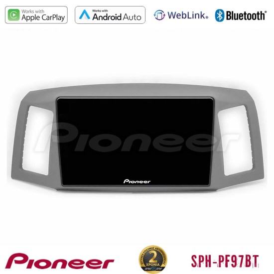 Pioneer SPH-PF97BT Series    Jeep Grand Cherokee 2005-2007 Multimedia Station 9" (Tablet Style) Με Carplay & Android Auto