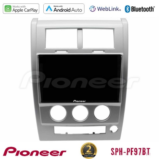 Pioneer SPH-PF97BT Series    Jeep Cherokee (KK) 2008-2012 Multimedia Station 9" (Tablet Style) Με Carplay & Android Auto