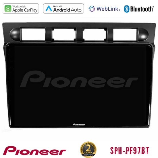 Pioneer SPH-PF97BT Series Kia Picanto 2004-2007    Multimedia Station 9" (Tablet Style) Με Carplay & Android Auto