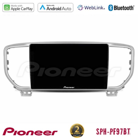 Pioneer SPH-PF97BT Series    Kia Sportage 2018-2021 Multimedia Station 9" (Tablet Style) Με Carplay & Android Auto