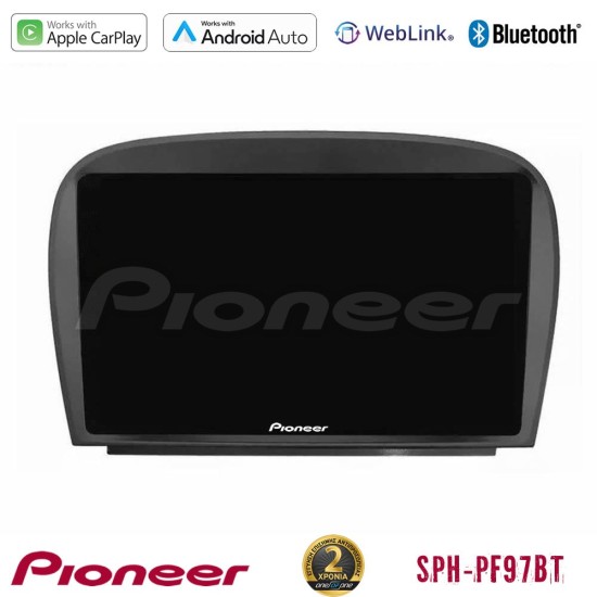 Pioneer SPH-PF97BT Series    Mercedes SL Class 2005-2011 Multimedia Station 9" (Tablet Style) Με Carplay & Android Auto