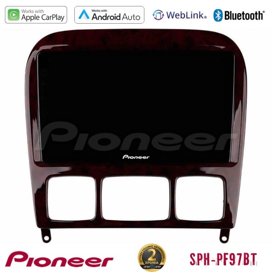 Pioneer SPH-PF97BT Series    Mercedes S Class 1999-2004 (W220) Multimedia Station 9" (Tablet Style) Με Carplay & Android Auto