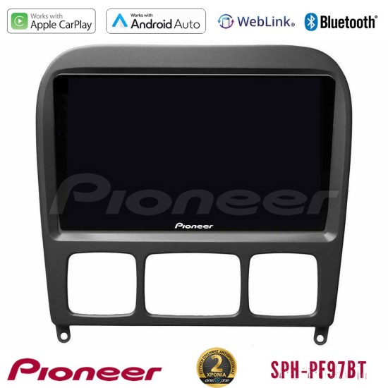 Pioneer SPH-PF97BT Series    Mercedes S Class 1999-2004 (W220) Multimedia Station 9" (Tablet Style) Με Carplay & Android Auto