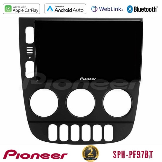 Pioneer SPH-PF97BT Series    Mercedes ML Class 1998-2005 Multimedia Station 9" (Tablet Style) Με Carplay & Android Auto