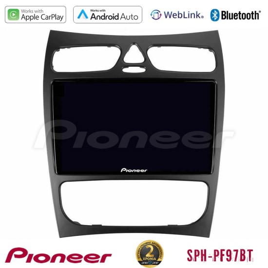 Pioneer SPH-PF97BT Series    Mercedes CLK Class W209 2000-2004 Multimedia Station 9" (Tablet Style) Με Carplay & Android Auto