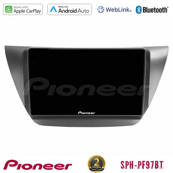 Pioneer SPH-PF97BT Series    Mitsubishi Lancer 2004 – 2008 Multimedia Station 9" (Tablet Style) Με Carplay & Android Auto