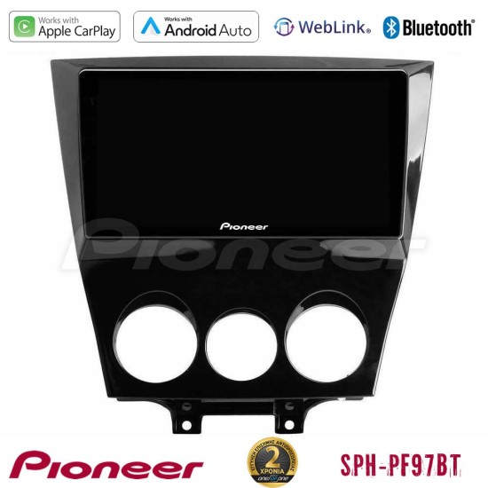 Pioneer SPH-PF97BT Series    Mazda RX8 2008-2012 Multimedia Station 9" (Tablet Style) Με Carplay & Android Auto