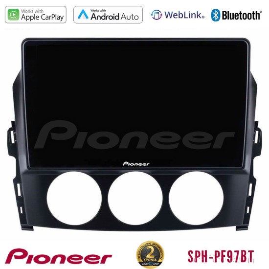 Pioneer SPH-PF97BT Series    Mazda MX-5 2006-2008 Multimedia Station 9" (Tablet Style) Με Carplay & Android Auto