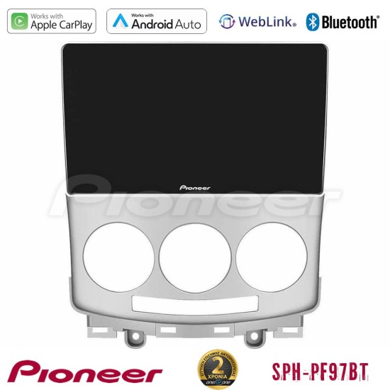 Pioneer SPH-PF97BT Series Mazda 5 2004-2010    Multimedia Station 9" (Tablet Style) Με Carplay & Android Auto