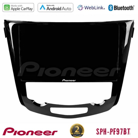 Pioneer SPH-PF97BT Series    Nissan Qashqai J11 (AUTO A/C) Multimedia Station 9" (Tablet Style) Με Carplay & Android Auto