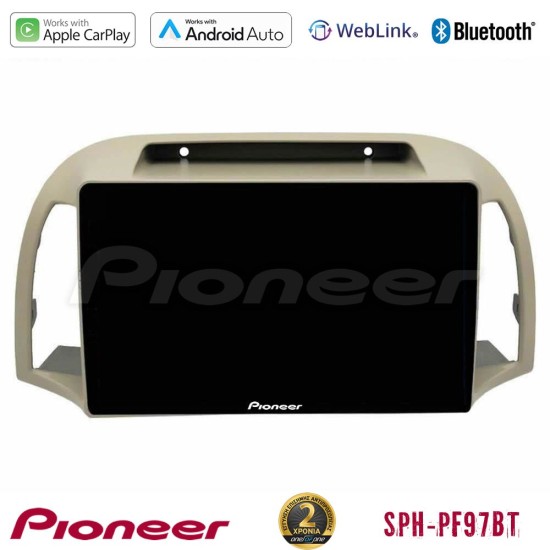 Pioneer SPH-PF97BT Series    Nissan Micra K12 2002-2010 Multimedia Station 9" (Tablet Style) Με Carplay & Android Auto