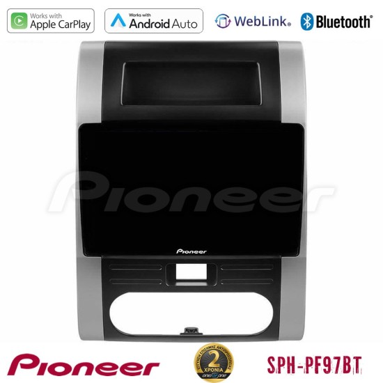 Pioneer SPH-PF97BT Series    Nissan X-Trail T31 Multimedia Station 9" (Tablet Style) Με Carplay & Android Auto